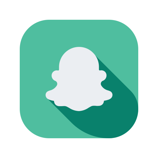 Social media, snapchat, network, social network, online icon